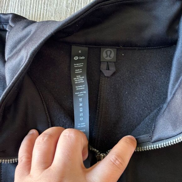NWT Lululemon Lab W Fleece Track Jacket - Picture 9 of 11